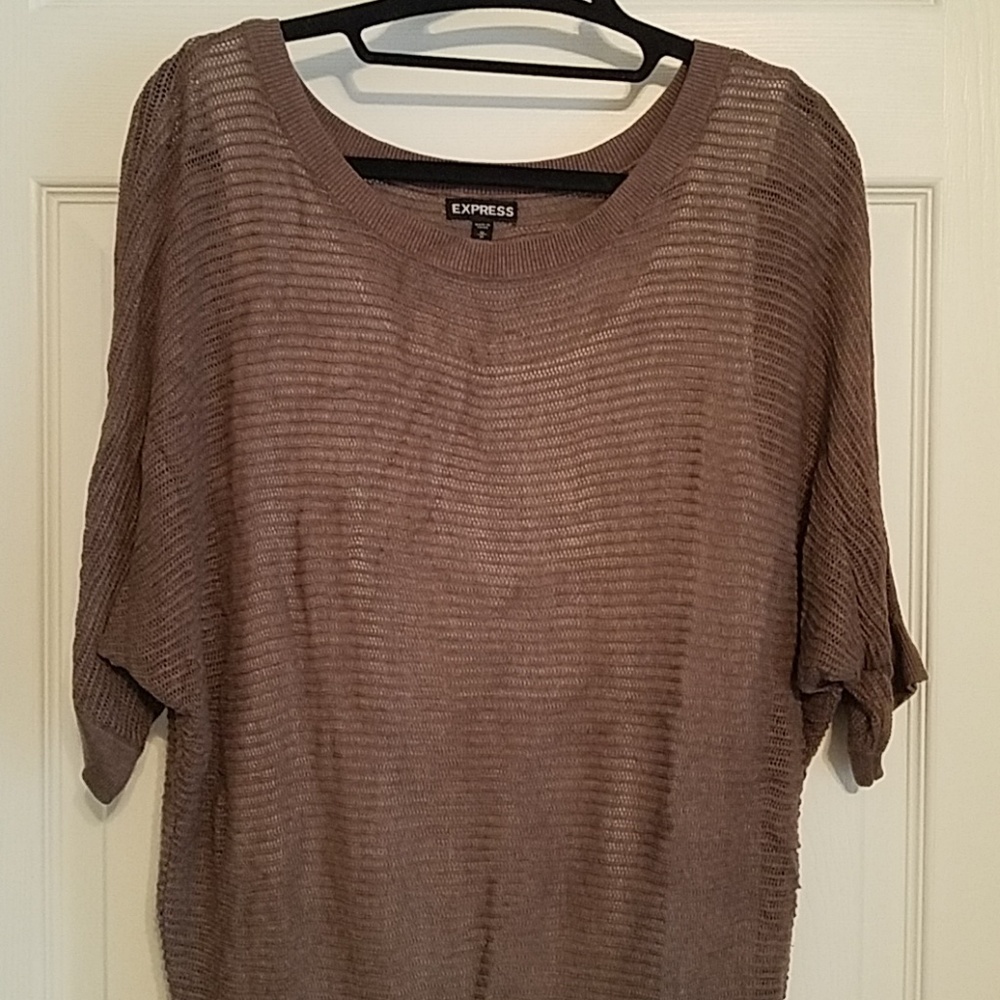 Open knit top